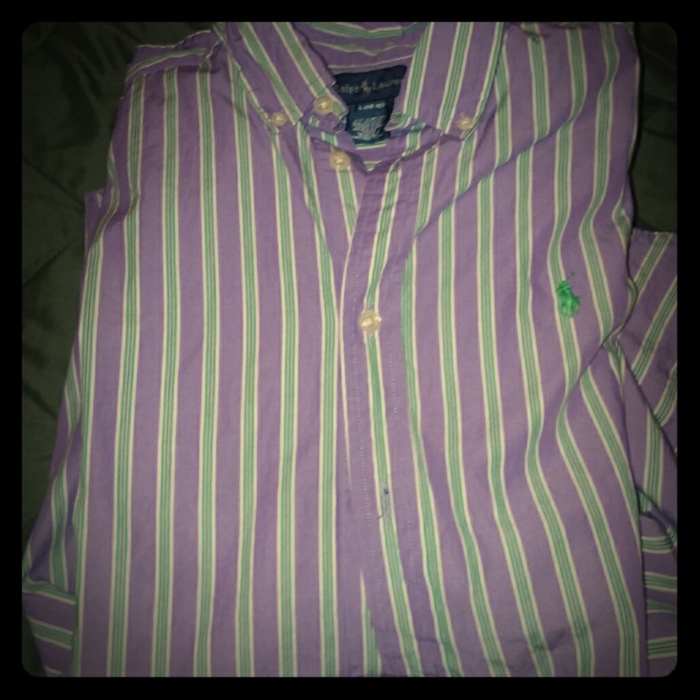 Long sleeved button up shirts